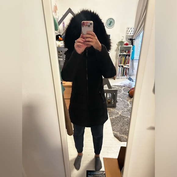 Calvin Klein Mid-Length Winter Coat - Picture 5 of 6